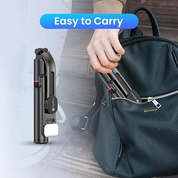 Portronics Lumistick Smart Selfie Stick with 360 Degree Rotation