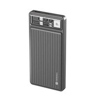 Portronics Luxcell 10K 10000 mAh Designer Power Bank with 22.5W Max Output - Ivory White - Ivory White