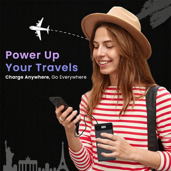 Portronics Luxcell B 20K 20000 mAh Power Bank with 22.5W Max Output