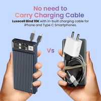 Portronics Luxcell Bind 10K 10000mAh Power Bank