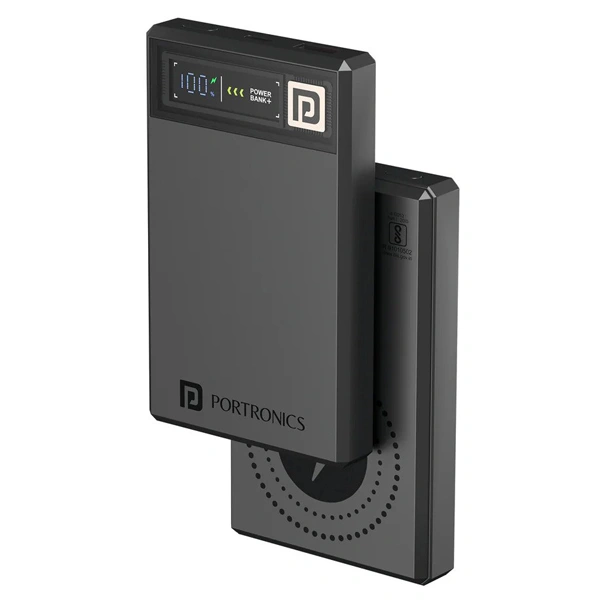 Portronics Luxcell MagClick 10K 10000mAh 15W Magnetic Power Bank