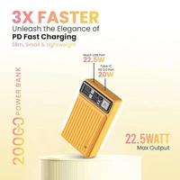 Portronics Luxcell Mini 20K 20000 mAh Smallest Power Bank