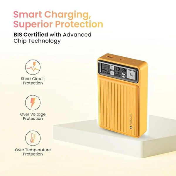 Portronics Luxcell Mini 20K 20000 mAh Smallest Power Bank