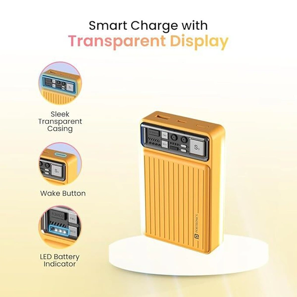 Portronics Luxcell Mini 20K 20000 mAh Smallest Power Bank