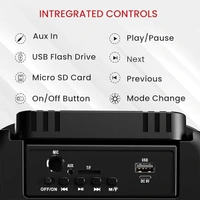 Portronics Melomix 20W Portable Bluetooth Speaker with Karaoke Mic