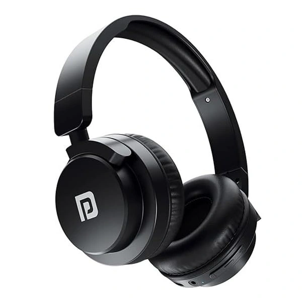Portronics Muffs M2 Bluetooth Headphones - White - White