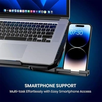 Portronics My Buddy Air 4 Laptop Cooling Pad with Triple Cooling Fans