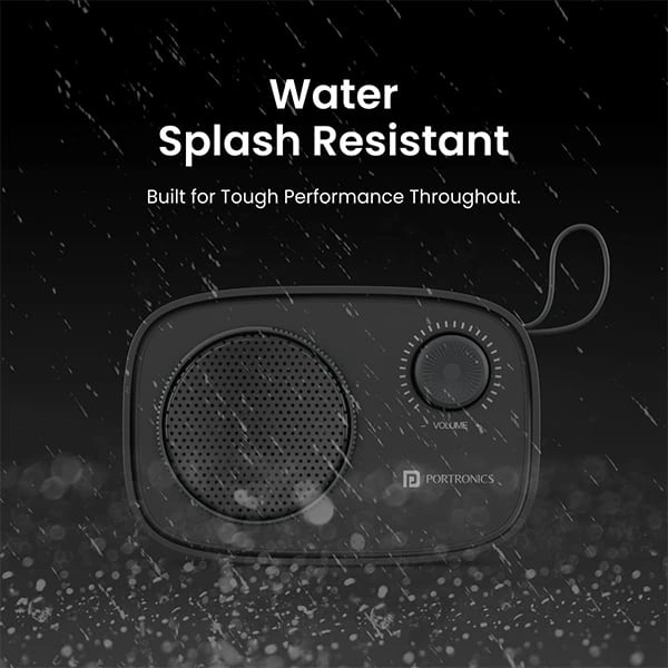 Portronics Pixel 2 Wireless Bluetooth Portable Speaker - Blue - Blue