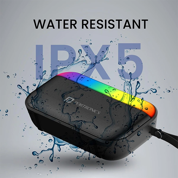 Portronics Plugs 2 8W Portable Bluetooth Speaker