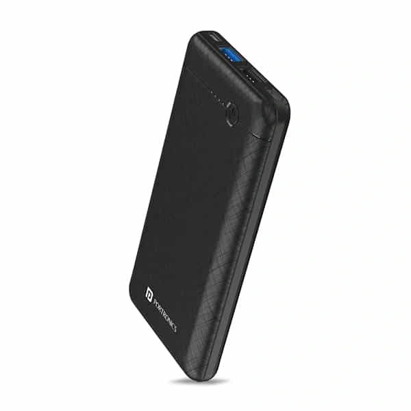 Portronics Power Brick II 10000 mAh Power Bank - White - White