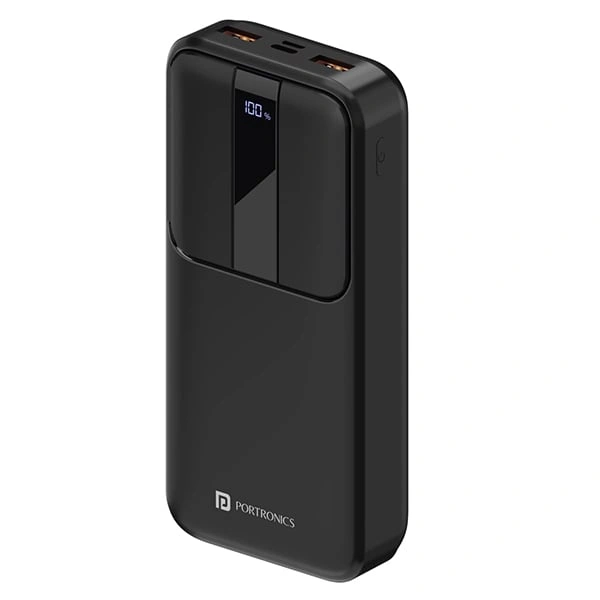 Portronics Power D 20k mAh Power Bank with 22.5W - Grey