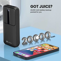 Portronics Power D 20k mAh Power Bank with 22.5W - Grey