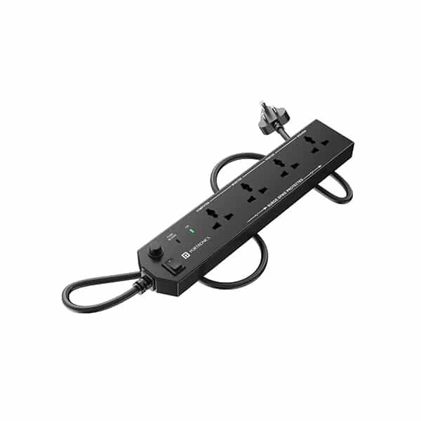 Portronics Power Plate 10 with 1500W 4 Socket Extension Boards