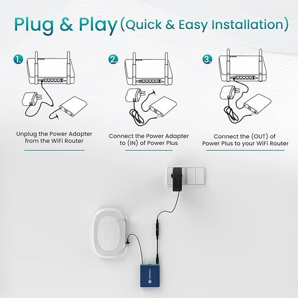 Portronics Power Plus Advanced Mini Router