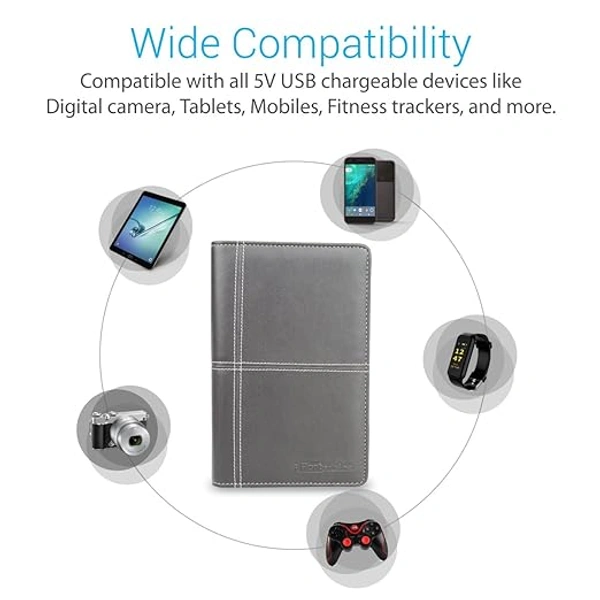 Portronics Power Wallet 4k Passport Holder 4000mAh Power Bank