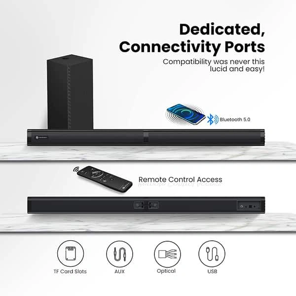 Portronics Pure Sound 103 100W Bluetooth Soundbar