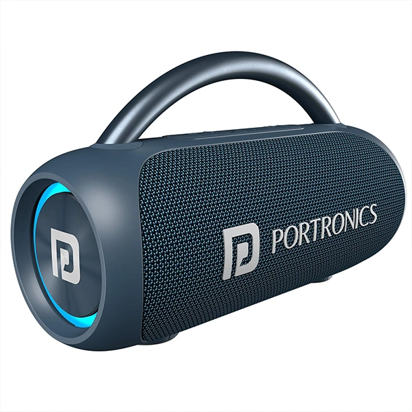 Portronics Radiant 30W Wireless Bluetooth Portable Speaker - Blue - Blue