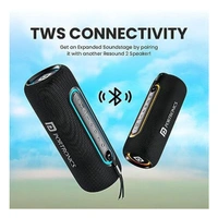 Portronics Resound 2 15W HD Sound Portable Wireless Bluetooth Speaker - Black