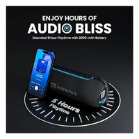 Portronics Resound 2 15W HD Sound Portable Wireless Bluetooth Speaker - Black