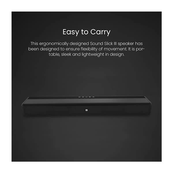 Portronics Sound Slick 3 80 W Wireless Bluetooth Soundbar with Crisp & Clear Sound