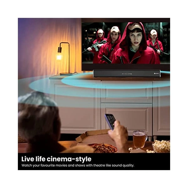 Portronics Sound Slick 5 80W Bluetooth Wireless Soundbar with LED Display