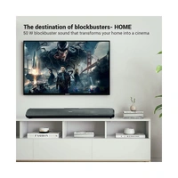 Portronics Sound Slick 7 50 W Wireless Soundbar with Aux in 3.5 mm
