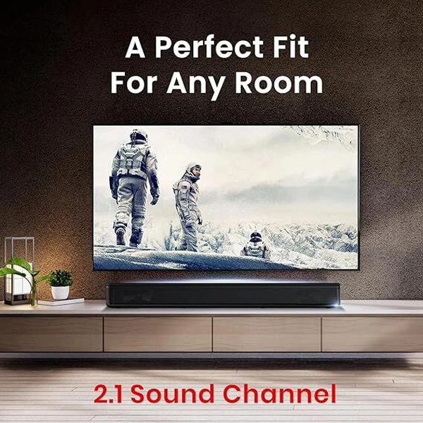 Portronics Sound Slick 8 80W Soft Touch Control Bluetooth Soundbar