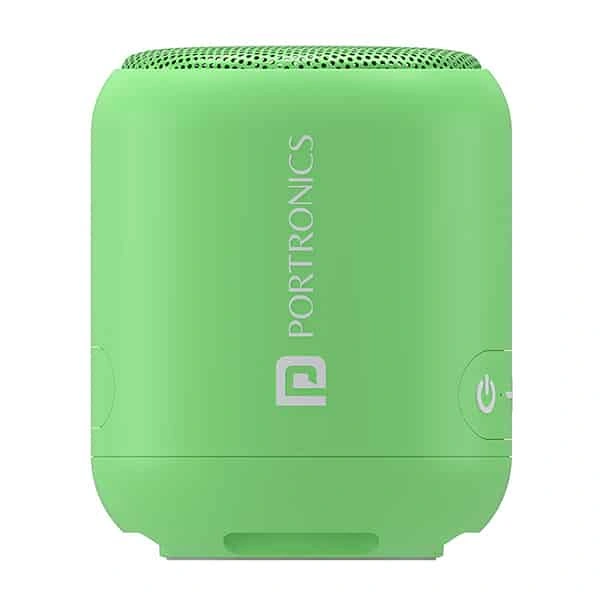 Portronics SoundDrum 1 10W TWS Bluetooth Speaker - Green - Green