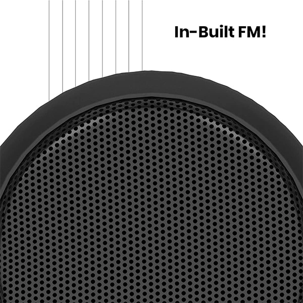 Portronics SoundDrum 1 10W TWS Bluetooth Speaker - Black - Black