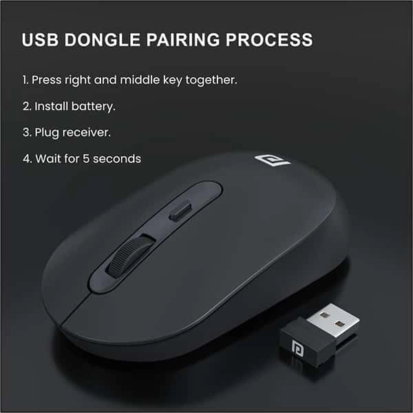 Portronics Toad 13 2.4 GHz Wireless Optical Mouse