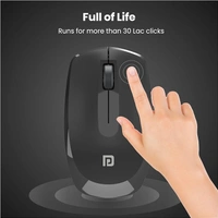 Portronics Toad 25 Wireless Mouse - Red - Red