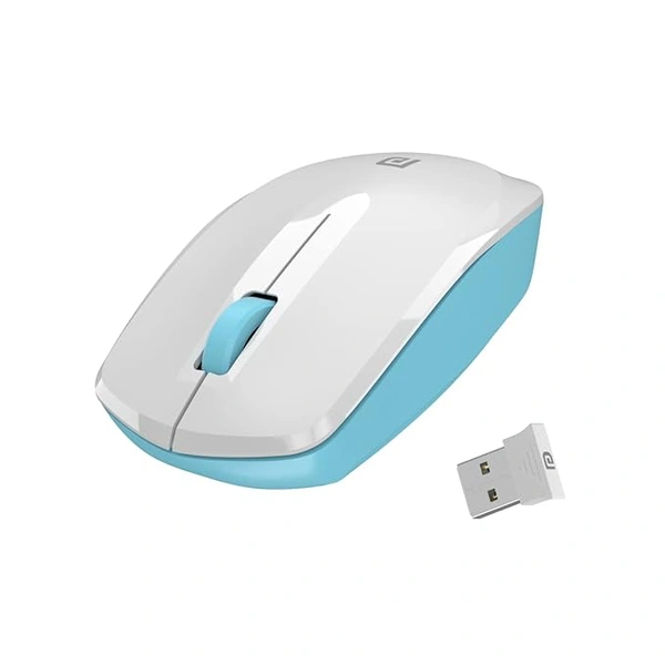 Portronics Toad 25 Wireless Mouse - White - White