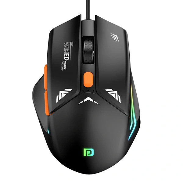 Portronics Vader Wired Gaming Mouse with 6 Buttons - Grey