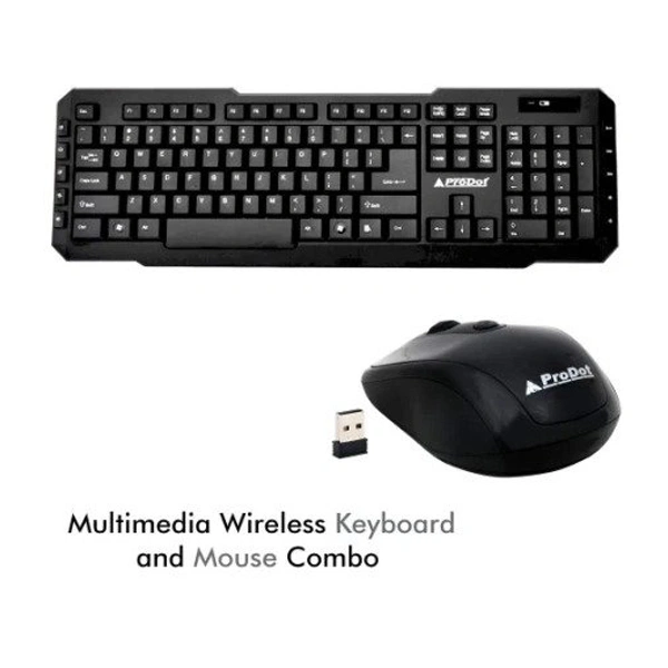 ProDot Prodot TLC-107+165 Multimedia Keyboard and Mouse Combo