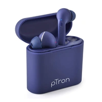 pTron PTron Bassbuds Lite In-Ear True Wireless Earbuds - White - White