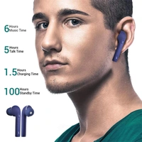 pTron PTron Bassbuds Lite In-Ear True Wireless Earbuds - White - White