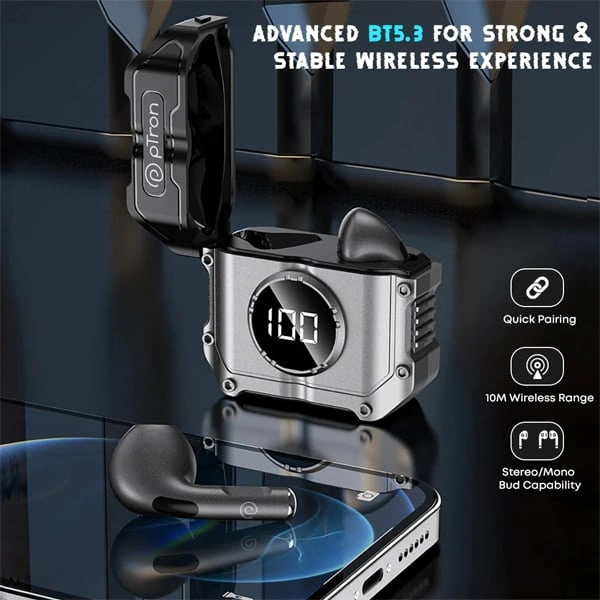 pTron Bassbuds Revv True Wireless Stereo Earbuds