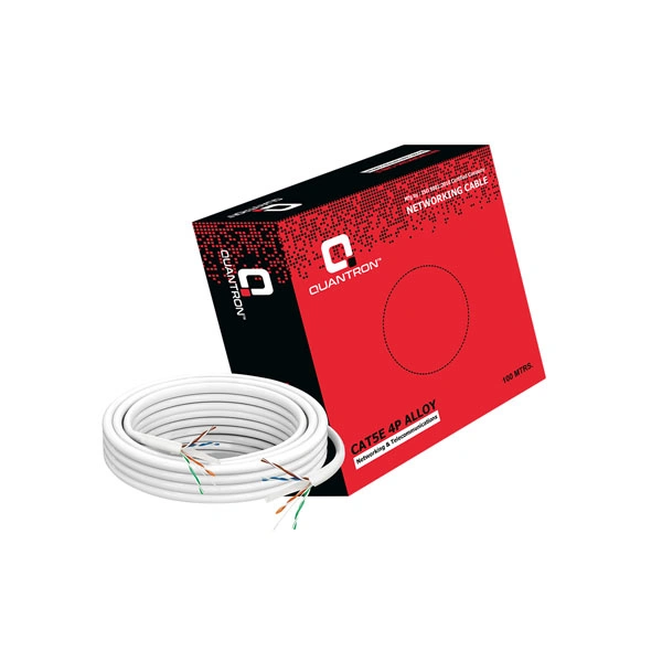 Quantron QUANTRON CAT5 100M 4 Pair UTP Cable (Unshielded Twisted Pair)