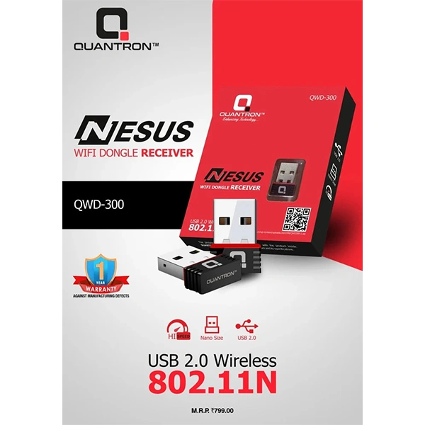 Quantron QUANTRON QWD-300 Wi-Fi Dongle Receiver