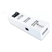 Quantum QHM 6660 4 Port USB Hub - White