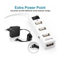 Quantum QHM 6660 4 Port USB Hub - White