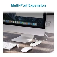 Quantum QHM 6660 4 Port USB Hub - White