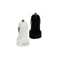 Quantum QHMCC15P With 3.1 Amp Car Charger - White