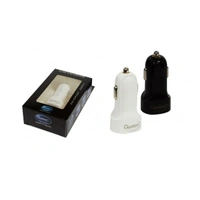 Quantum QHMCC15P With 3.1 Amp Car Charger - White