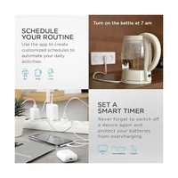 Qubo 10A Smart Plug - White