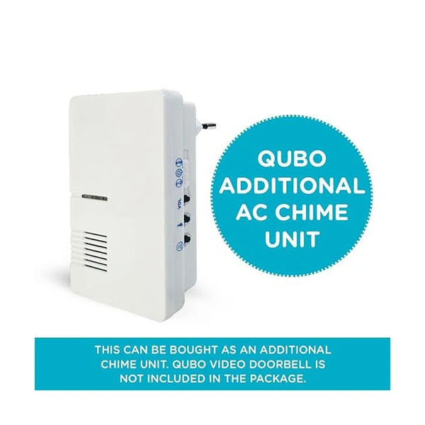 Qubo Additional AC Chime Unit - White
