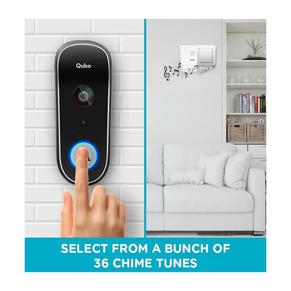 Qubo Additional AC Chime Unit - White