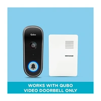Qubo Additional AC Chime Unit - White