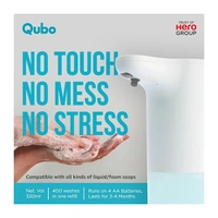 Qubo Automatic Foaming Soap Dispenser - White