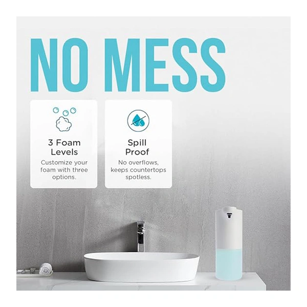 Qubo Automatic Foaming Soap Dispenser - White